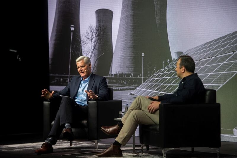 Eskom CEO André de Ruyter speaking at News24's On the Record on 1 September