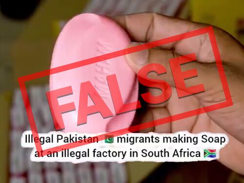 Xenophobic posts wrongly link Pakistan soap video to SA spaza shops